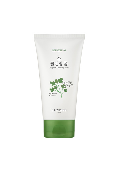 SKINFOOD Vege Garden Cleansing Foam Mugwort