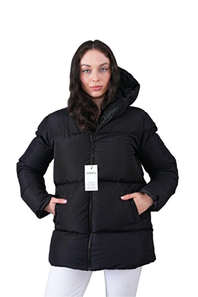 HERZA Black Inflatable Mont O Oversized Comfortable Fit Regular Fit 2