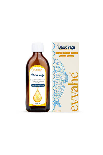 EVVAHE DOĞAL Balık yağı 150ml