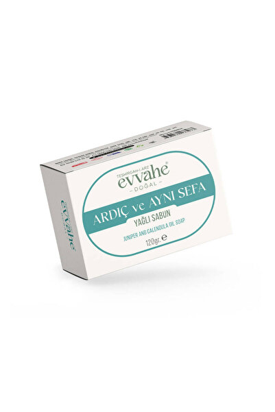 EVVAHE DOĞAL صابون زيت العرعر والقرطم
