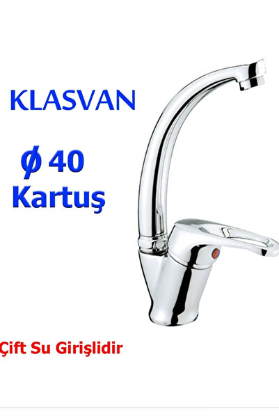 KLASVAN SU ARMATÜRLERİ Klasvan Ecm Mix Kuğu Eviye Bataryası