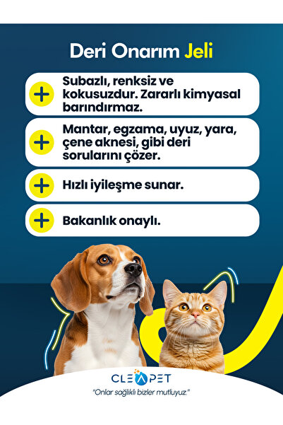 Cleapet Yara Ve Tedavi Jeli 150 ml
