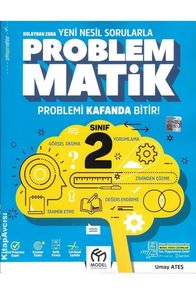 Model Eğitim Yayınları Model 2 Sınıf Problemmatik Kolaydan Zora Yeni Nesil Sorularla