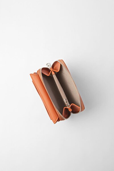 CENGİZ PAKEL Mentor Women's Wallet-Portfolio 65239Mn-Tile