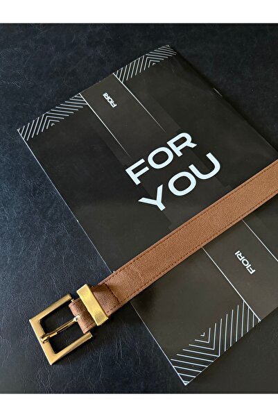 Fiori Γυναικεία ζώνη με τετράγωνη αγκράφα, ζώνη παντελονιού, ζώνη σακάκι, ζώνη φορέματος