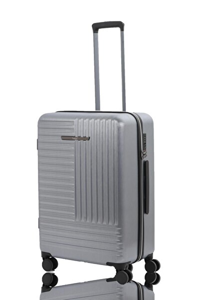 Baggaj V2404 PC VALİZ SILVER SET