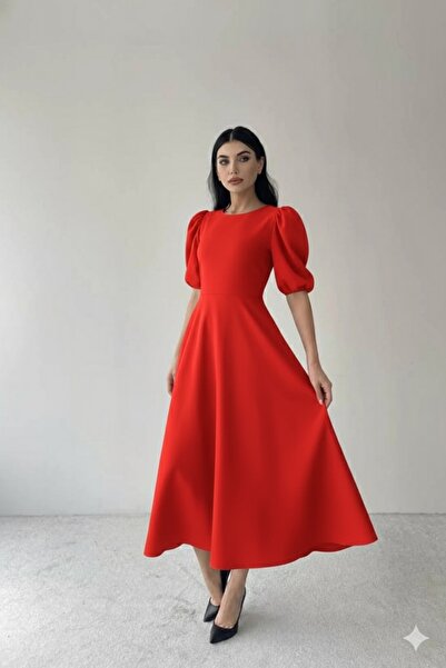 LİVE SPORT Rochie de damă, cu fermoar la spate, mâneci pepene verde, lungime ...