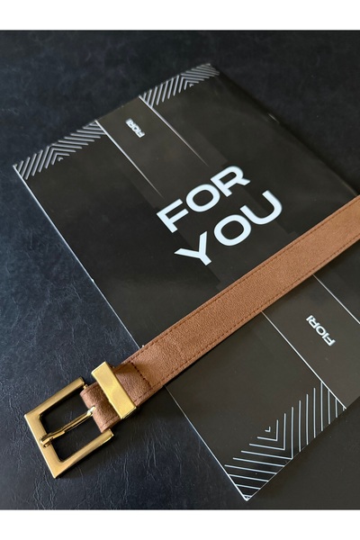 Fiori Γυναικεία ζώνη με τετράγωνη αγκράφα, ζώνη παντελονιού, ζώνη σακάκι, ζώνη φορέματος