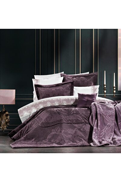 ZEBRACASA Zebra Casa Nora 3'lü Set Mürdüm