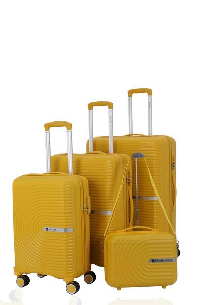 MÇS Mçs Polipropilen 4'lü Valiz Seti V374