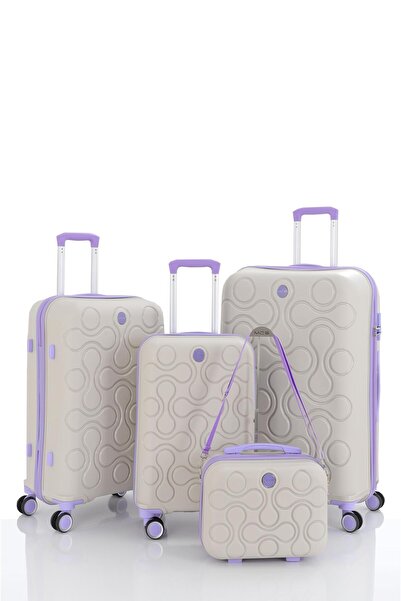 MÇS Mçs Polipropilen 4'lü Valiz Seti V376