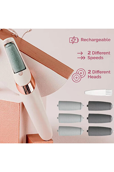 Choice مع صندوق، جهاز كهربائي لإزالة مسامير القدم وتقشير الجلد الميت وطحن الكعب