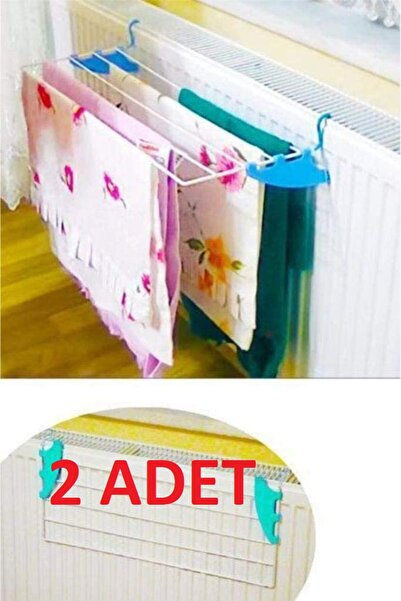 AUSVAR 2 Adet Kurufer Kalorifer Petek Üstü Çamaşır Kurutmalık Askılık 2 Adet ...