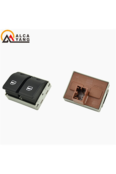 Choice Brown bottom Electric Power Window Switch Button for Seat Ibiza Cordoba 6Q0959858 Volkswagen Polo 20