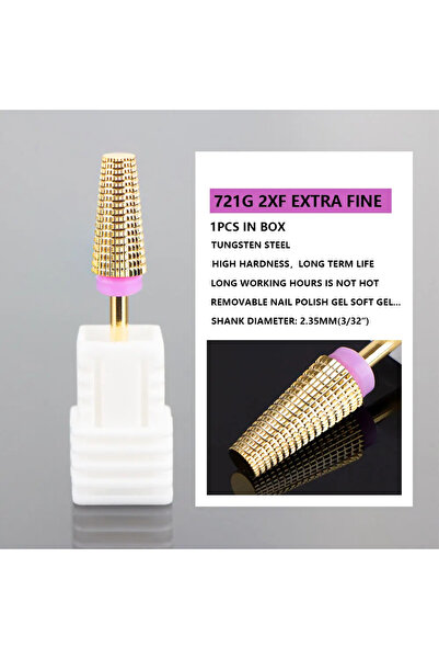 choice2 710G 2XF 1pcs 5 in 1 Carbide Tungsten Steel Nail Drill Bits For Remov...