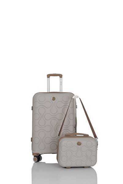 MÇS Mçs Polipropilen 2'li Valiz Seti Orta & Makyaj V376