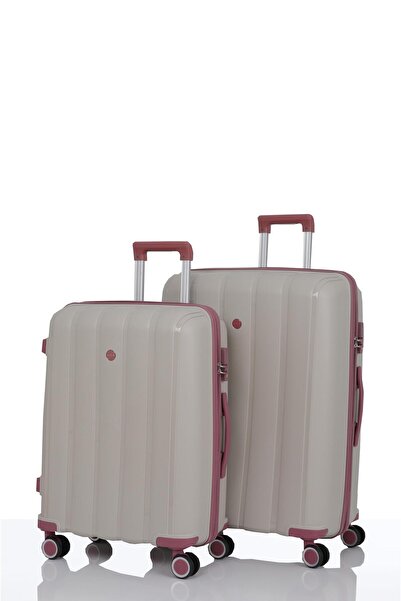 MÇS Mçs Polipropilen 2'li Valiz Seti Büyük & Orta V305