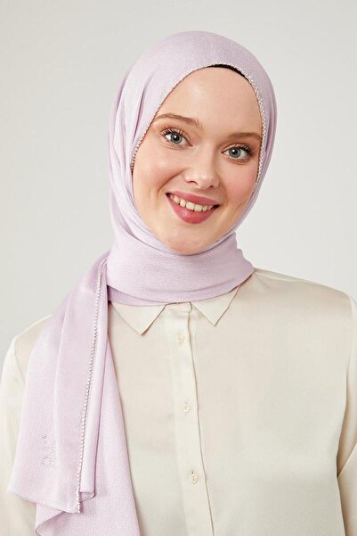 Levidor Lilac Stone DeTailed CrysTal Yoryo Shawl
