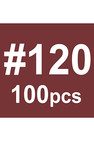 Choice ورق صنفرة كاشط 120 TASP 100 قطعة 125 مم 5 بوصات ورق صنفرة ذو 8 فتحات ق...