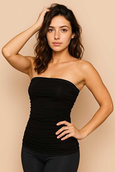 Merlot Στράπλες πλεκτό γυναικείο εσώρουχο - Basic μοντέλο