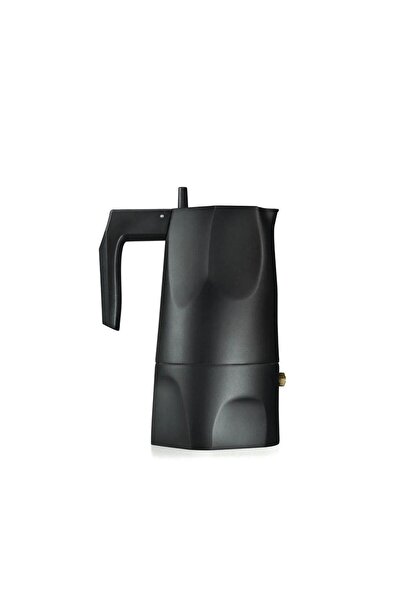 Alessi Ossidiana Espresso Coffee Machine Black 12X8,5X17,5 cm