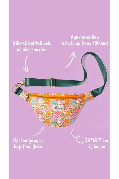 Malone Atelier Pinkie Bel Çantası