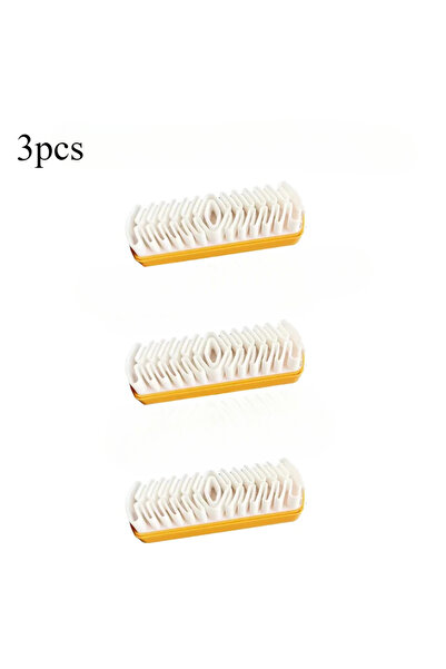 Choice 3 قطع من فرشاة تنظيف الجلد المدبوغ، فرشاة أحذية، منظف أحذية من جلد الغزال، مادة النوبوك، أحذية/أحذية طويلة/حقائب، فرك