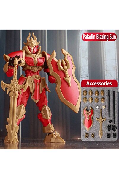 Choice دمية JQ-03 الحمراء المحظوظة ذات المفصل المتحرك رقم 13، لعبة تجميع روبو...