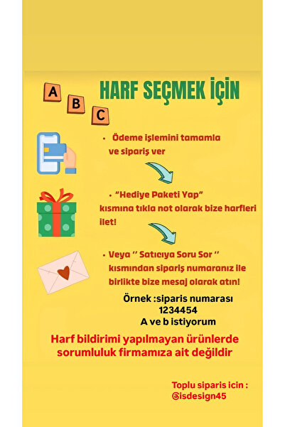 İS DESING Dünya Kolye ( 2 Harf ) Çelik 2 'li Set