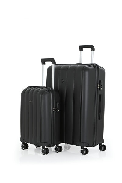 MÇS Polipropilen 2'li Valiz Seti Büyük & Kabin V305