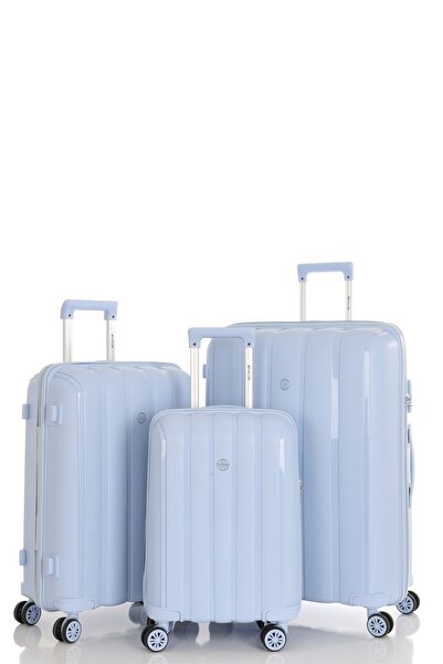 MÇS Mçs Üçlü Polipropilen Valiz Seti V305