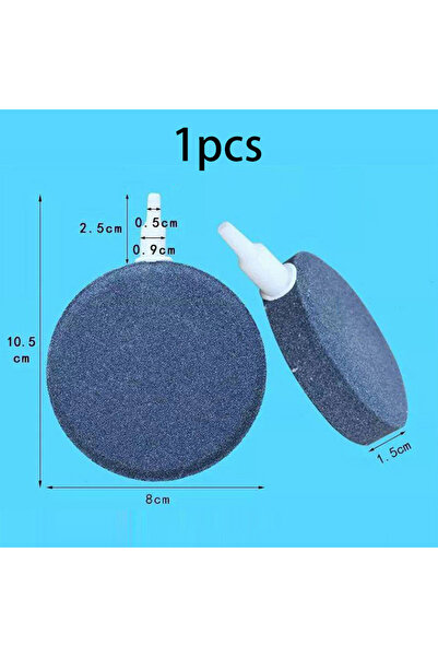 Choice ACH645 40/60/80/100mm Hydroponic Oxygen Plate Aquarium Bubble Stone Aerator Fish Tank Air Stone Pump