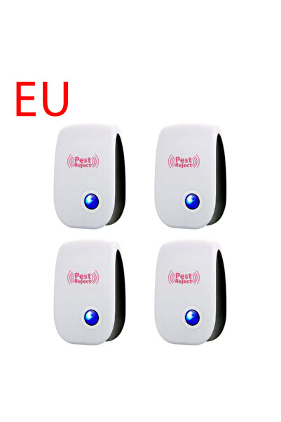 Choice EU Plug Red & Green & Blue 2/4/6pcs Pest Reject Ultrasound Mouse Cockroach Repeller Device Insect Ra