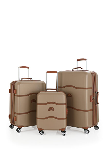 MÇS Üçlü Lüx Abs Valiz Seti V207