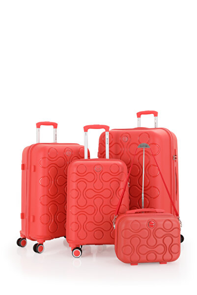 MÇS Mçs Polipropilen 4'lü Valiz Seti V376