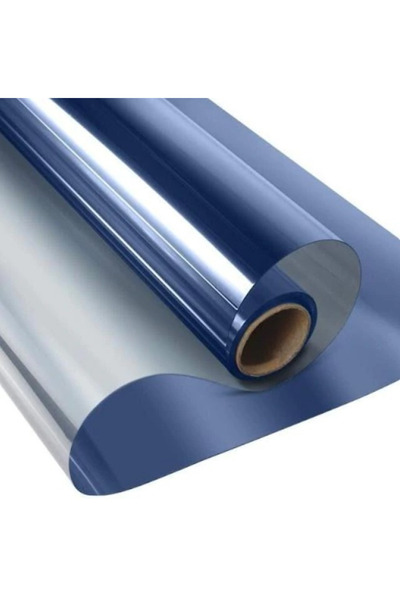 BLMAG Solar reflective window film UV protection 60x300 cm black/silver