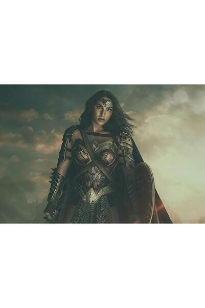 Zumzeria Pictură pe pânză Wonder Woman Latura Întunecată, 80x50cm, tableau1629,