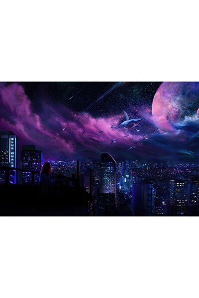 Zumzeria Tablou Canvas Fly Away Home, 80x50cm, tablou1377,