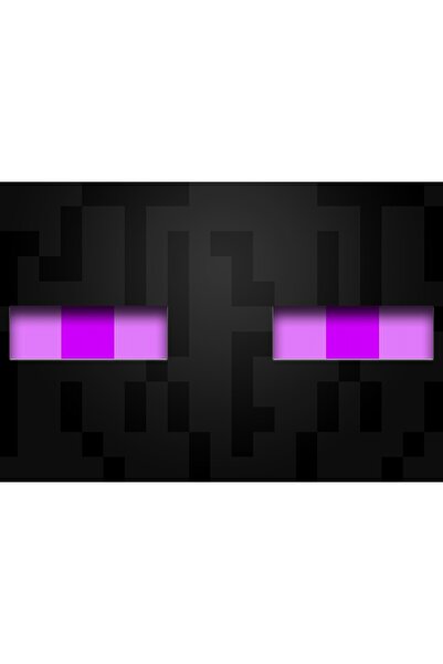 Zumzeria Pictură pe pânză Minecraft Enderman, 80x50cm,