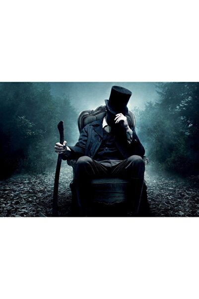 Zumzeria Tablou Canvas Abraham Lincon Vampire Hunter, 80x50cm, Zumzeria ®