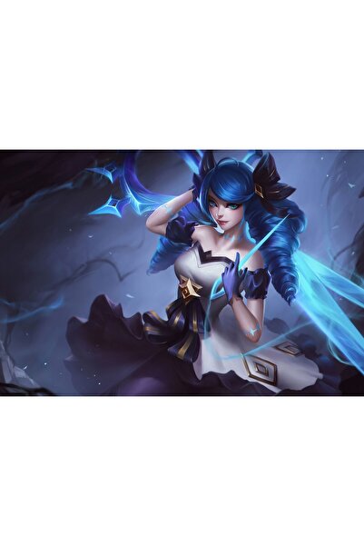 Zumzeria Πίνακας σε καμβά Gwen League of Legends, 80x50εκ., tableau1416,