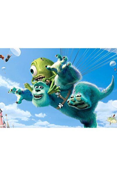 Zumzeria Pictură pe pânză Universitatea Monștrilor, 80x50cm,