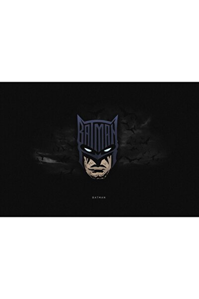 Zumzeria Pictură pe pânză Batman Supererou Minimal, 80x50cm, tableau1059,