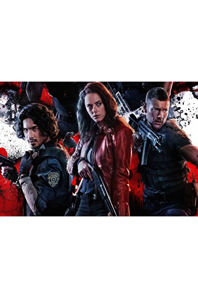 Zumzeria Платно за таблети Resident Evil Добре дошли в Raccoon City, 80x50 см...