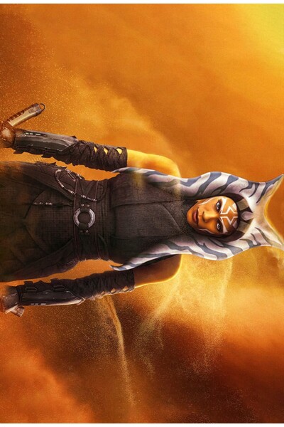 Zumzeria Πίνακας σε καμβά της Ahsoka Boba Fett, 80x50εκ., tableau427,