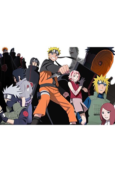 Zumzeria Pictură pe pânză Naruto Drumul către Ninja, 80x50cm,