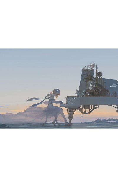 Zumzeria Tablou Canvas Genshin Impact Lumine, 80x50cm, ®