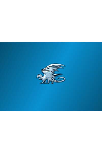 Zumzeria Tablou Canvas Dragon Minimal, 80x50cm, tablou1357, ®