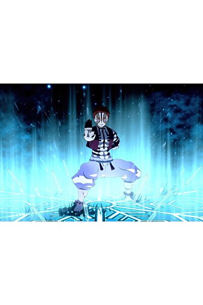 Zumzeria Pictură pe pânză Demon Slayer Akaza, 80x50cm,