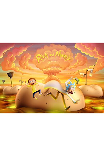 Zumzeria Tablou Καμβάς Rick And Morty Adventures, 80x50εκ.,